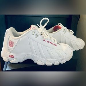 White K-Swiss sneakers